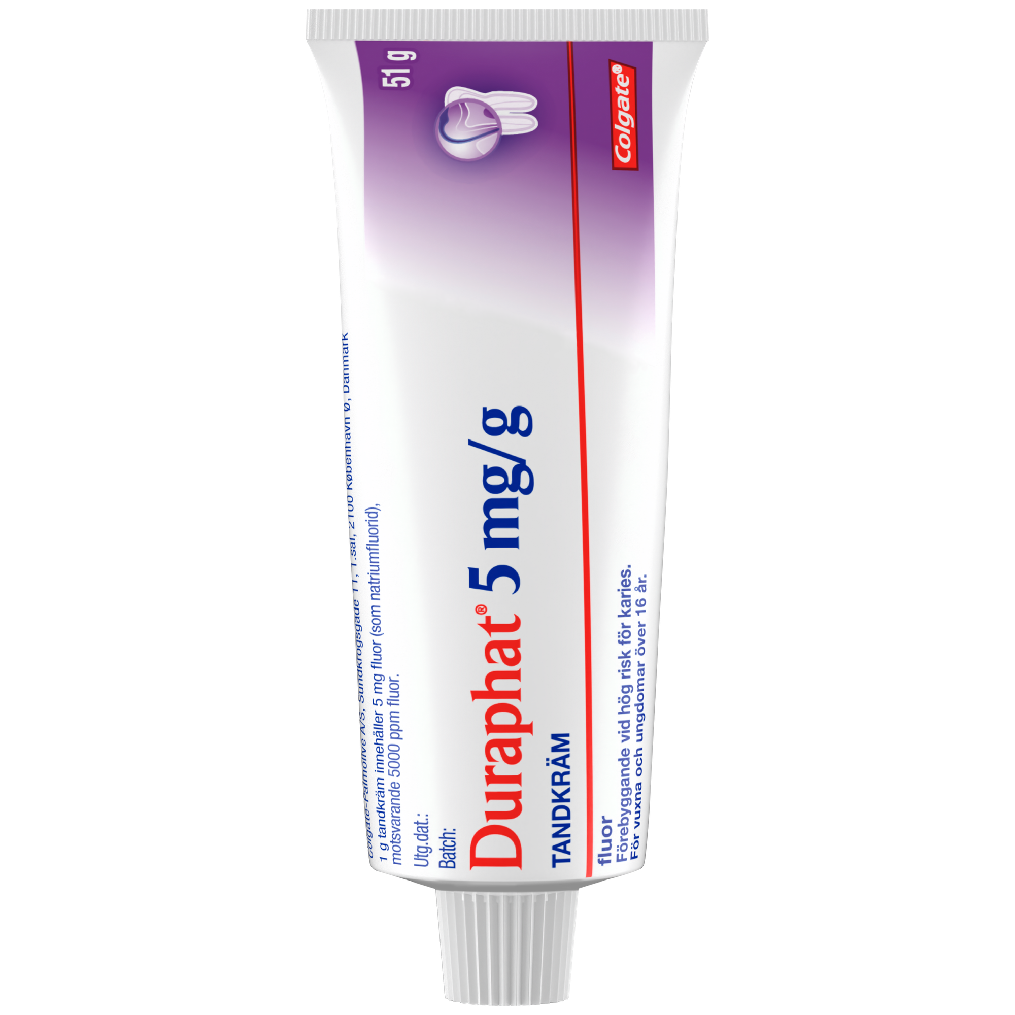 Duraphat 5 mg/g fluorid tannpasta | Colgate Duraphat