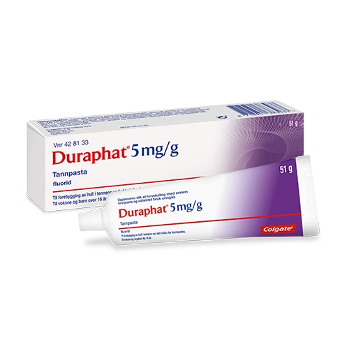 Duraphat 5 mg/g fluortannpasta
