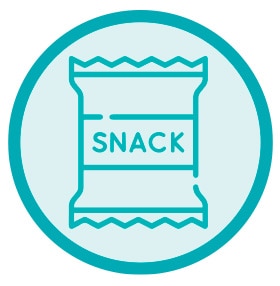 snack ikon